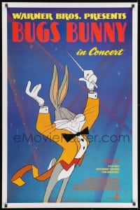 9w571 BUGS BUNNY IN CONCERT 1sh 1990 great cartoon image of Bugs conducting orchestra!