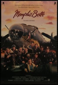 9w769 MEMPHIS BELLE int'l Spanish language 1sh 1990 Matt Modine, Sean Astin, WWII B-17 bomber!