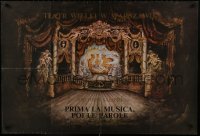 9w050 PRIMA LA MUSICA POI LE PAROLE stage play Polish 26x38 1980s opera by Antonio Salieri!