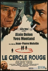 9w844 RED CIRCLE 1sh R2003 Jean-Pierre Melville's Le Cercle Rouge, Alain Delon, cool images!