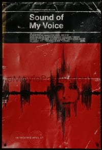 9w897 SOUND OF MY VOICE advance DS 1sh 2012 Christopher Denham, Nicole Vicius, wild art!