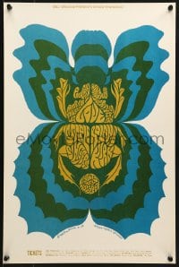 9w022 LOVE/STAPLE SINGERS/RAHSAAN ROLAND KIRK 14x21 music poster 1968 Patrick Lofthouse art!