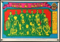 9w024 QUICKSILVER MESSENGER SERVICE/CHARLATANS/IT'S A BEAUTIFUL DAY 14x20 music poster 1968 cool!