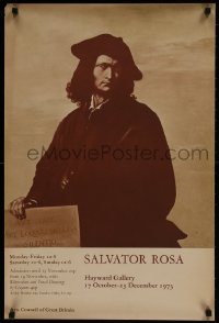 9w142 SALVATOR ROSA 20x30 English museum/art exhibition 1973 cool art by the artist, Philosophy!
