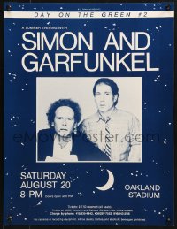 9w161 SIMON & GARFUNKEL 16x21 music poster 1983 A Summer Evening with Simon and Garfunkel tour!