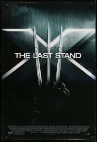 9w994 X-MEN: THE LAST STAND style C DS 1sh 2006 Hugh Jackman, Patrick Stewart, Marvel Comics!