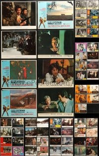 9x101 LOT OF 85 LOBBY CARDS 1960s-1980s incomplete sets from a variety of different movies!