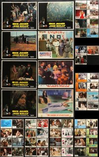 9x097 LOT OF 91 LOBBY CARDS 1960s-1980s incomplete sets from a variety of different movies!