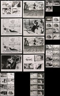 9x310 LOT OF 43 WALT DISNEY TV AND VIDEO 8X10 STILLS 1970s-1990s a variety of animation scenes!