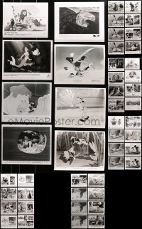9x287 LOT OF 74 WALT DISNEY TV AND VIDEO 8X10 STILLS 1970s-1990s great animation images!