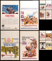9x233 LOT OF 12 UNFOLDED WINDOW CARDS 1960s-1970s great images from a variety of movies!
