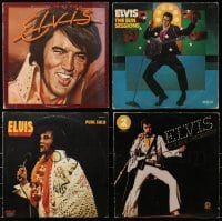 9x238 LOT OF 4 ELVIS PRESLEY 33 1/3 RPM RECORDS 1960s-1970s Welcome to My World, Double Dynamite!