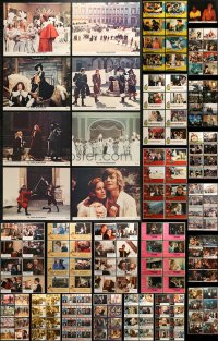 9x089 LOT OF 169 LOBBY CARDS 1960s-1990s complete sets of 8 from a variety of different movies!