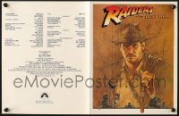 9x025 LOT OF 7 RAIDERS OF THE LOST ARK SCREENING PROGRAMS 1981 Steven Spielberg, Amsel art!