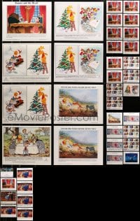 9x367 LOT OF 39 COLOR WALT DISNEY CARTOON 8X10 REPRO PHOTOS 1990s a variety of animation images!