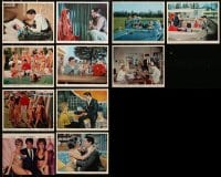 9x344 LOT OF 11 COLOR ELVIS PRESLEY 8X10 STILLS 1960s great scenes from his movies!