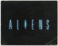 9y010 ALIENS color TC 1986 there are some places in the universe you don't go alone!
