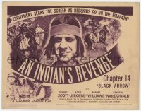 9y022 BLACK ARROW chapter 14 TC 1944 Columbia cowboy serial, An Indian's Revenge!