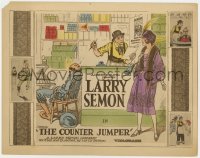 9y037 COUNTER JUMPER TC 1922 great Norman Lynd art of screwball Larry Semon & Oliver Hardy!