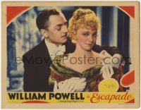 9y446 ESCAPADE LC 1935 glamorous Virginia Bruce in fur will expect William Powell later!