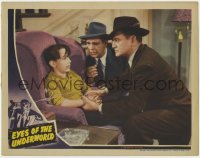 9y453 EYES OF THE UNDERWORLD LC 1942 Lon Chaney Jr. & Richard Dix question Billy Lee tied to chair!