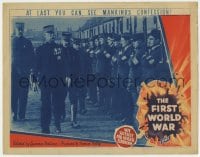 9y473 FIRST WORLD WAR LC 1934 at last you can see mankind's confession, ultra rare!