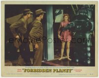 9y487 FORBIDDEN PLANET LC #7 1956 Nielsen & Stevens watch Robby the Robot & sexy Anne Francis!