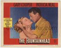 9y488 FOUNTAINHEAD LC #5 1949 Gary Cooper about to rape Patricia Neal in Ayn Rand's classic!