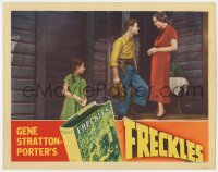 9y490 FRECKLES LC 1935 Virginia Weidler & Tom Brown in a thrilling romance of the Limberlost!