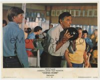 9y508 GOING HOME LC #3 1971 Jan-Michael Vincent watches Robert Mitchum play in bowling alley!