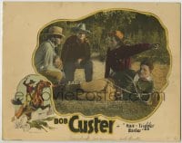 9y522 HAIR TRIGGER BAXTER LC 1926 cowboy hero Bob Custer is captured & tied up by three bad guys!