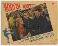 9y539 HOLD 'EM NAVY LC 1937 cadet Lew Ayres cuts in on Mary Carlisle dancing with John Howard!