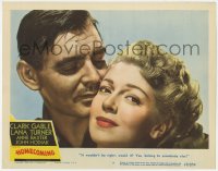 9y540 HOMECOMING LC #7 1948 Clark Gable tells sexy Lana Turner she belongs to someone else!