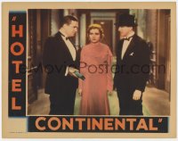 9y542 HOTEL CONTINENTAL LC 1932 Peggy Shannon & Theodore von Eltz finding stashed loot, ultra rare!