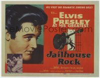 9y090 JAILHOUSE ROCK TC 1957 Elvis Presley in his first dramatic singing role, rock & roll classic!