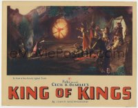 9y096 KING OF KINGS TC 1927 Cecil B. DeMille Biblical epic, great image of Christ reborn!