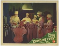 9y592 KLONDIKE FURY LC 1942 doctor Edmund Lowe performing surgery in Alaska hospital!
