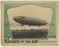 9y594 KNIGHTS OF THE AIR LC 1928 great image of the R-34 airship, 1st to make transatlantic flight!