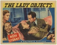 9y604 LADY OBJECTS LC 1938 romantic close up of Lanny Ross & pretty Gloria Stuart!