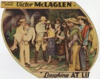 9y612 LAUGHING AT LIFE LC 1933 Victor McLaglen, Conchita Montenegro, Toomey, revolutionaries, rare!