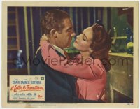 9y623 LETTER TO THREE WIVES LC #8 1949 romantic close up of Linda Darnell & Paul Douglas!