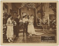9y645 LUCKY HORSESHOE LC 1925 cool wedding scene with Tom Mix & Billie Dove getting married!