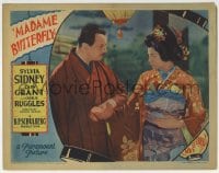 9y648 MADAME BUTTERFLY LC 1932 Japanese Irving Pichel grabs daughter Sylvia Sidney in yellowface!