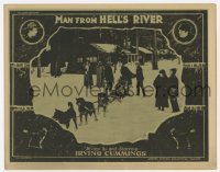 9y655 MAN FROM HELL'S RIVER LC 1922 rare first release Rin Tin Tin pictured but not billed!