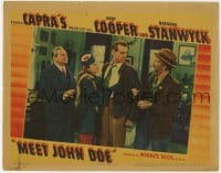 9y684 MEET JOHN DOE LC 1941 Gary Cooper, Barbara Stanwyck, Walter Brennan, Edward Arnold, Capra!