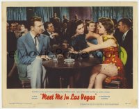 9y685 MEET ME IN LAS VEGAS LC #6 1956 sexy Cyd Charisse with Cara Williams & Dan Dailey!