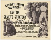 9y173 SEA HOUND chapter 5 TC 1947 Buster Crabbe, Columbia serial, Captain Silver's Strategy!