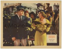9y813 SHANGHAI MADNESS LC 1933 close up of Spencer Tracy grabbing pretty Fay Wray in China, rare!