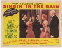 9y825 SINGIN' IN THE RAIN LC #3 1952 top cast members in confrontation climax at movie's end!