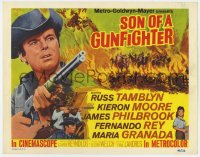 9y191 SON OF A GUNFIGHTER TC 1966 Russ Tamblyn as Johnny Ketchum, Kieron Moore, cool art!